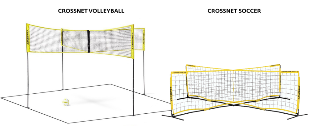 CROSSNET Volleyball and soccer